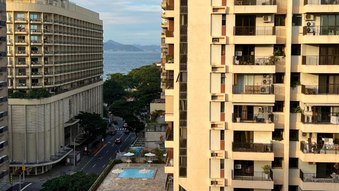 Flat Copacabana Com Garagem 리오데자네이루 외부 사진