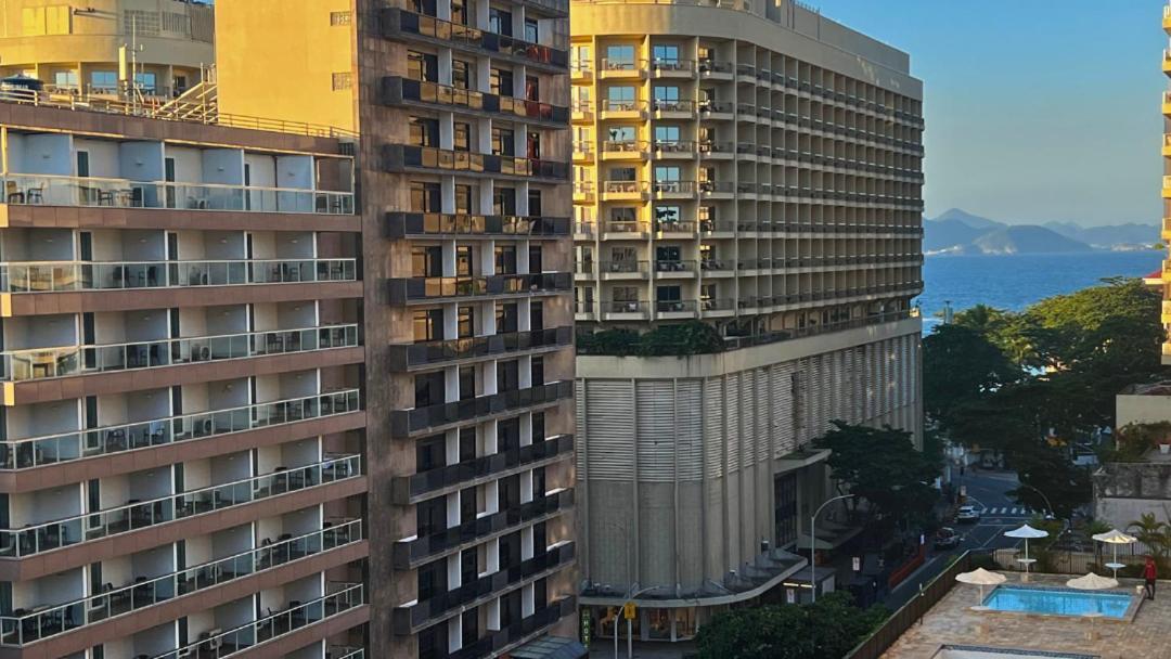 Flat Copacabana Com Garagem 리오데자네이루 외부 사진